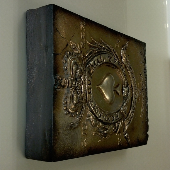 Sid Dickens S-187 "Passage" silver spade Memory-Block wall tile *Rare & Retired* - Picture 4 of 8